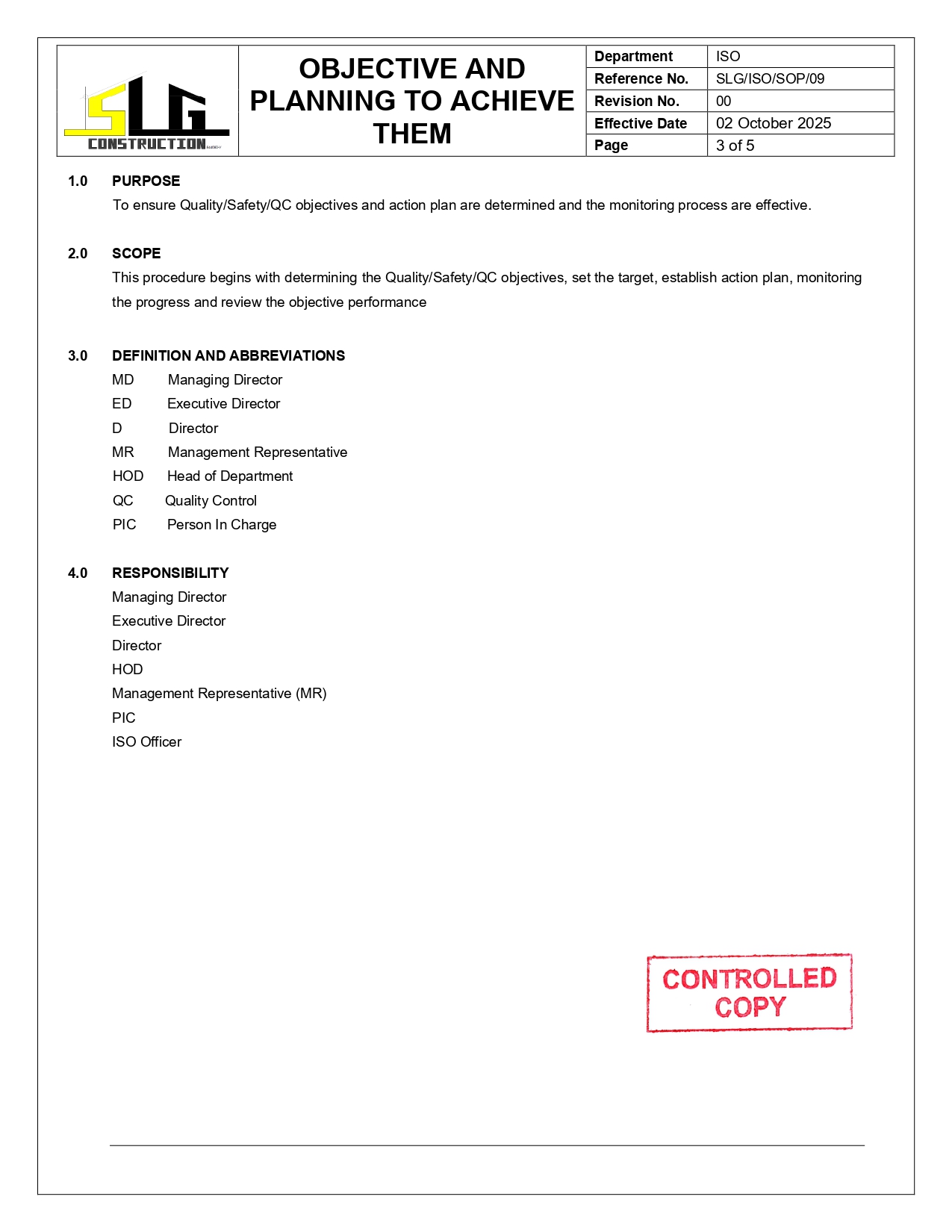 SLG-PRO-SOP Page 3